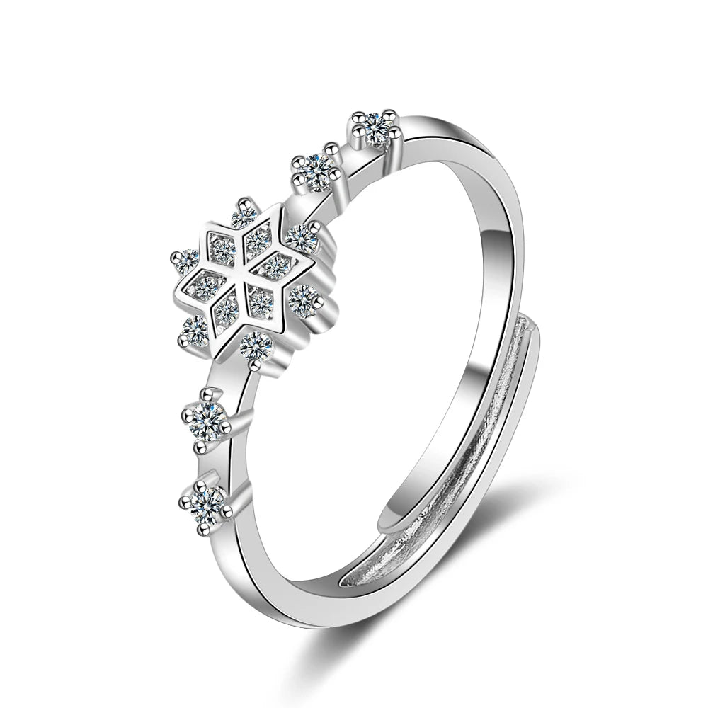 Winterflocken Ring