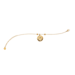 Goldenes Love-Duo Armband mit Herzsymbol und zwei Namen, personalisierbarer Edelstahl-Schmuck